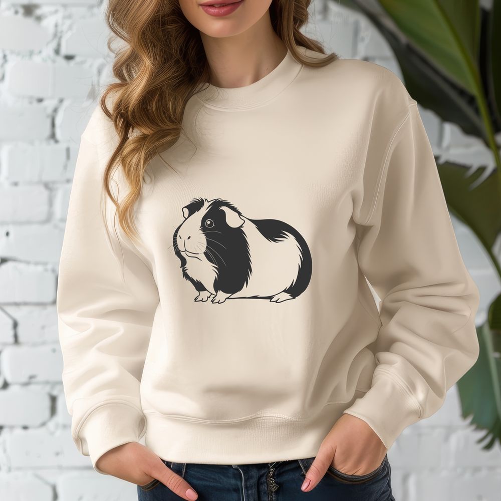 Guinea Pig Clip Art for Free Download A cartoon illustration of a Guinea Pig with rounded features.