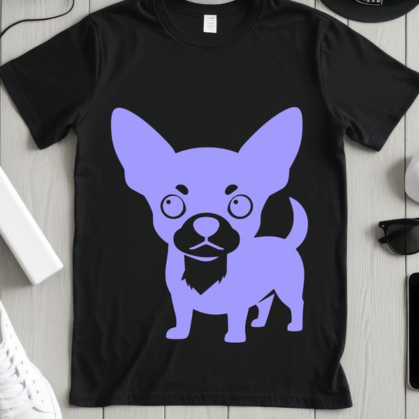 A high-quality digital image of a small dog breed, specifically a Chihuahua.