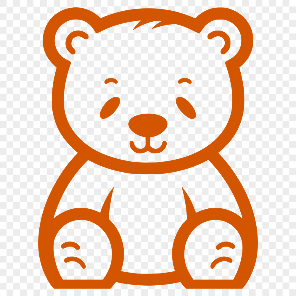 Stunning Bear SVG, PNG, PDF And DXF Files