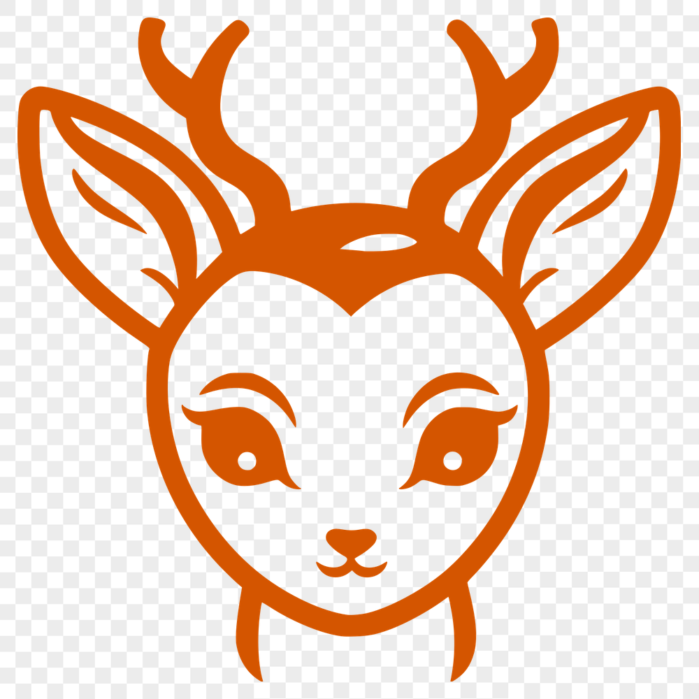 Artistic Doe Printable Image