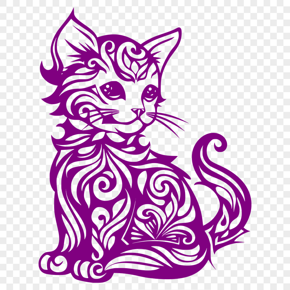 Unique Cat - For Sublimation Project