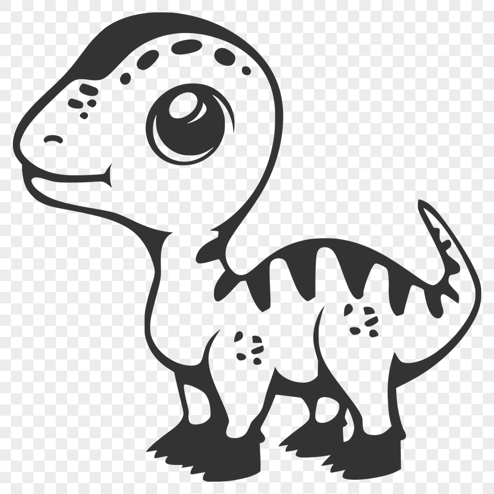 Creative Baby Dinosaur Decal