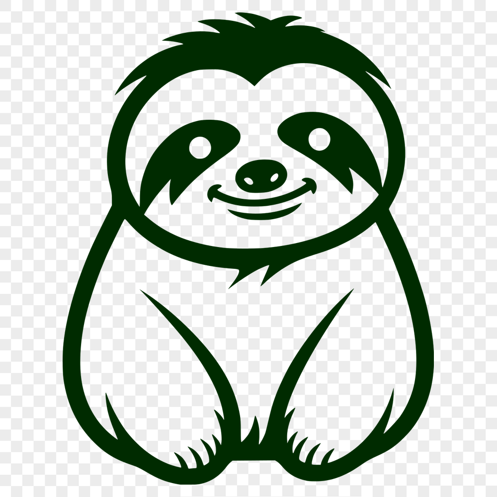 Beautiful Sloth - For Laser Project