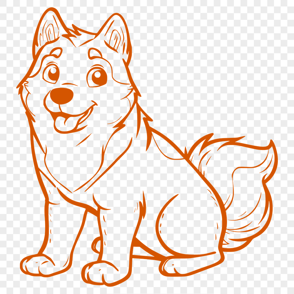 Free Husky Clip Art