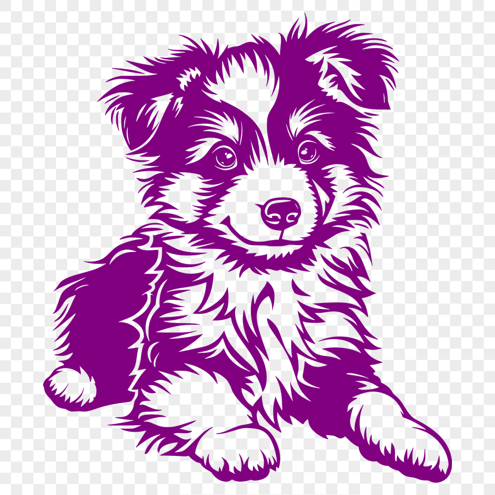 Laying Dog SVG