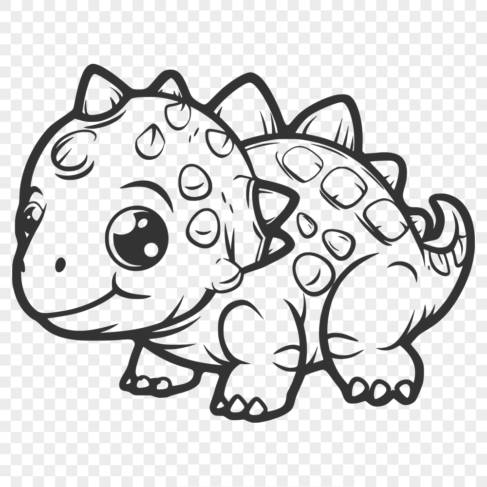 Cute Dinosaur Printable Artwork