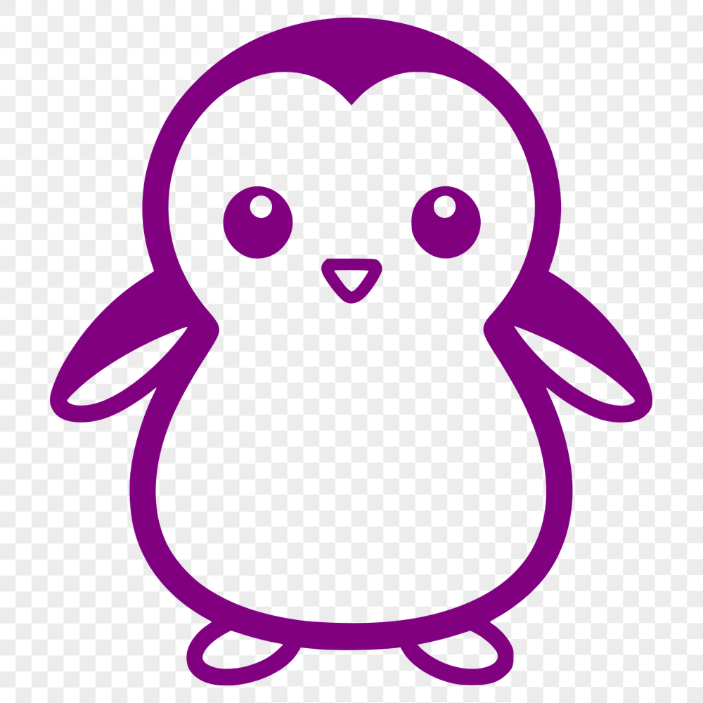 Unique Penguin Printable Artwork