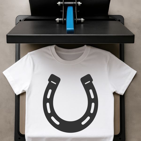 SVG horse shoe for Cricut and laser engraving