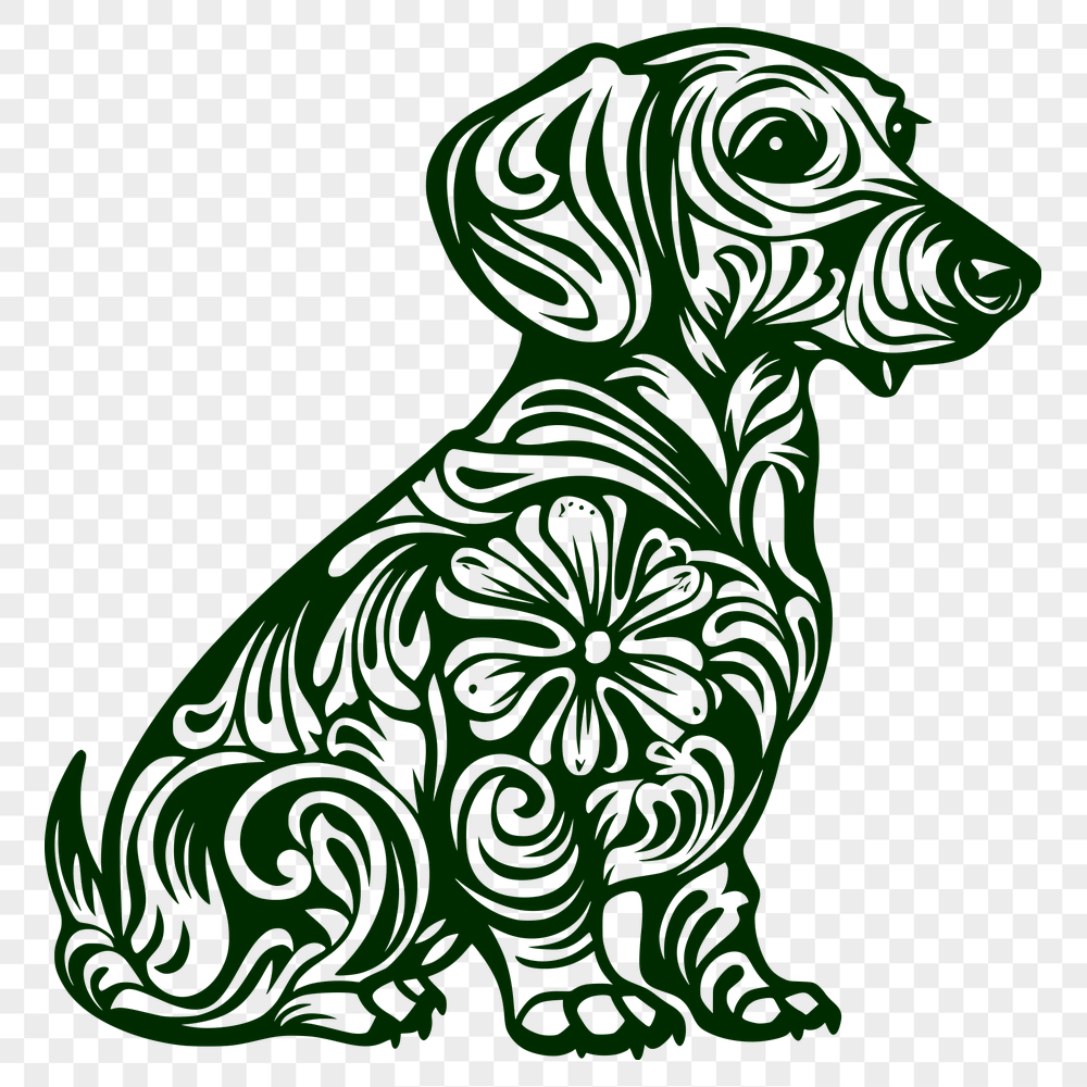 Unique Dachshund Decal