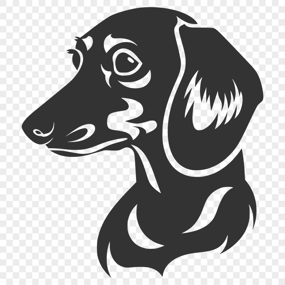 Free Stunning Dachshund Template