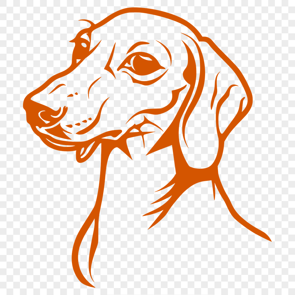 Free Creative Dachshund Vector Craft File