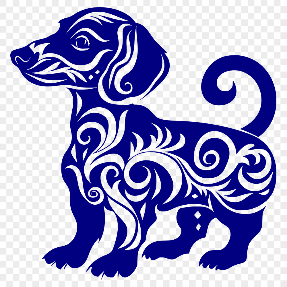 Stunning Dachshund SVG, PNG, PDF And DXF Files