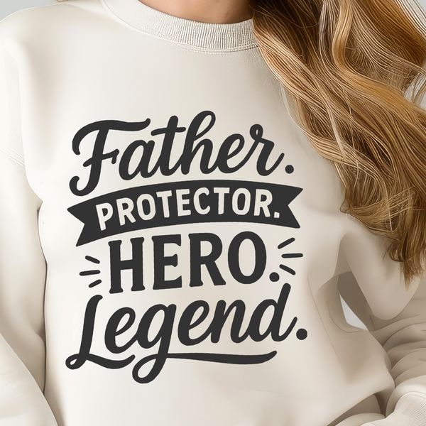 Inspirational Fatherly Quotes A vector design quote featuring inspirational words about fatherhood, suitable for digital crafting and cutting machines.