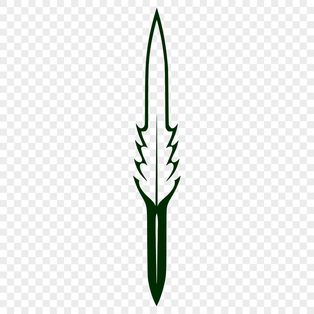 Creative Dagger Vector Image