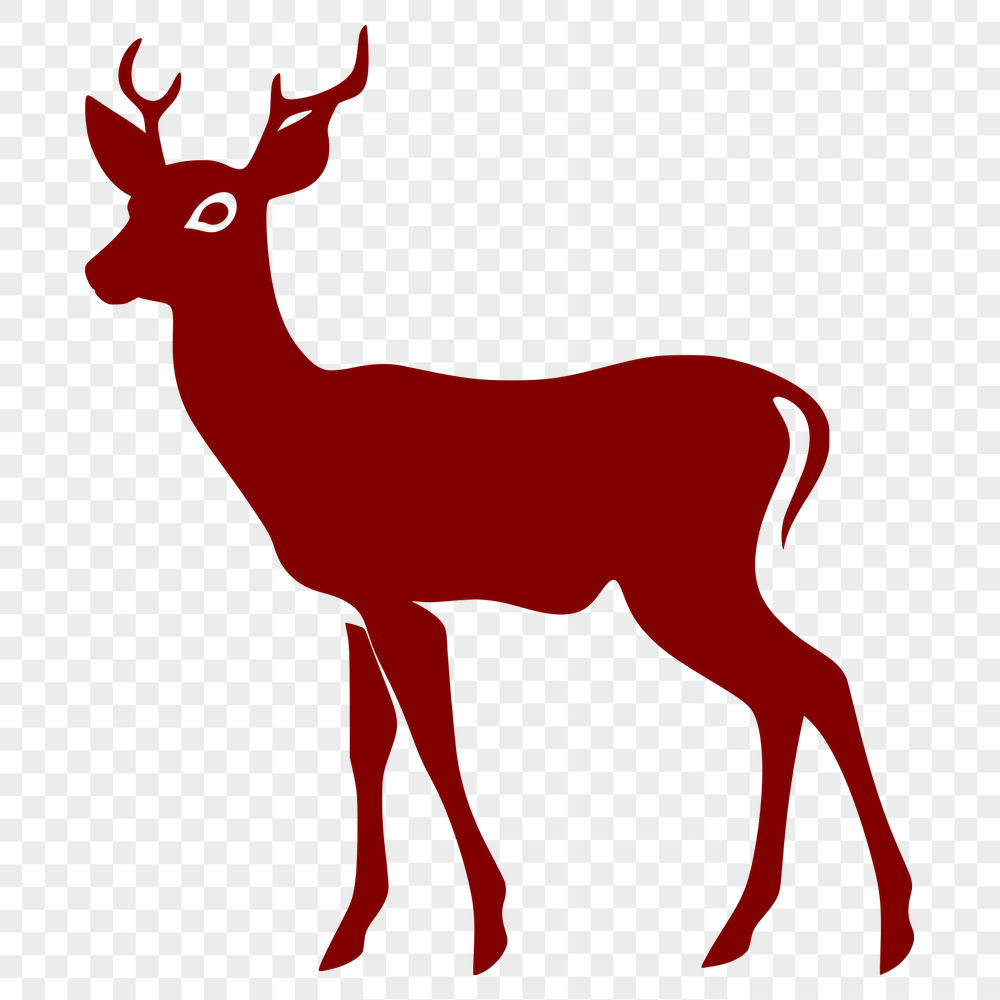 Artistic Deer Decal