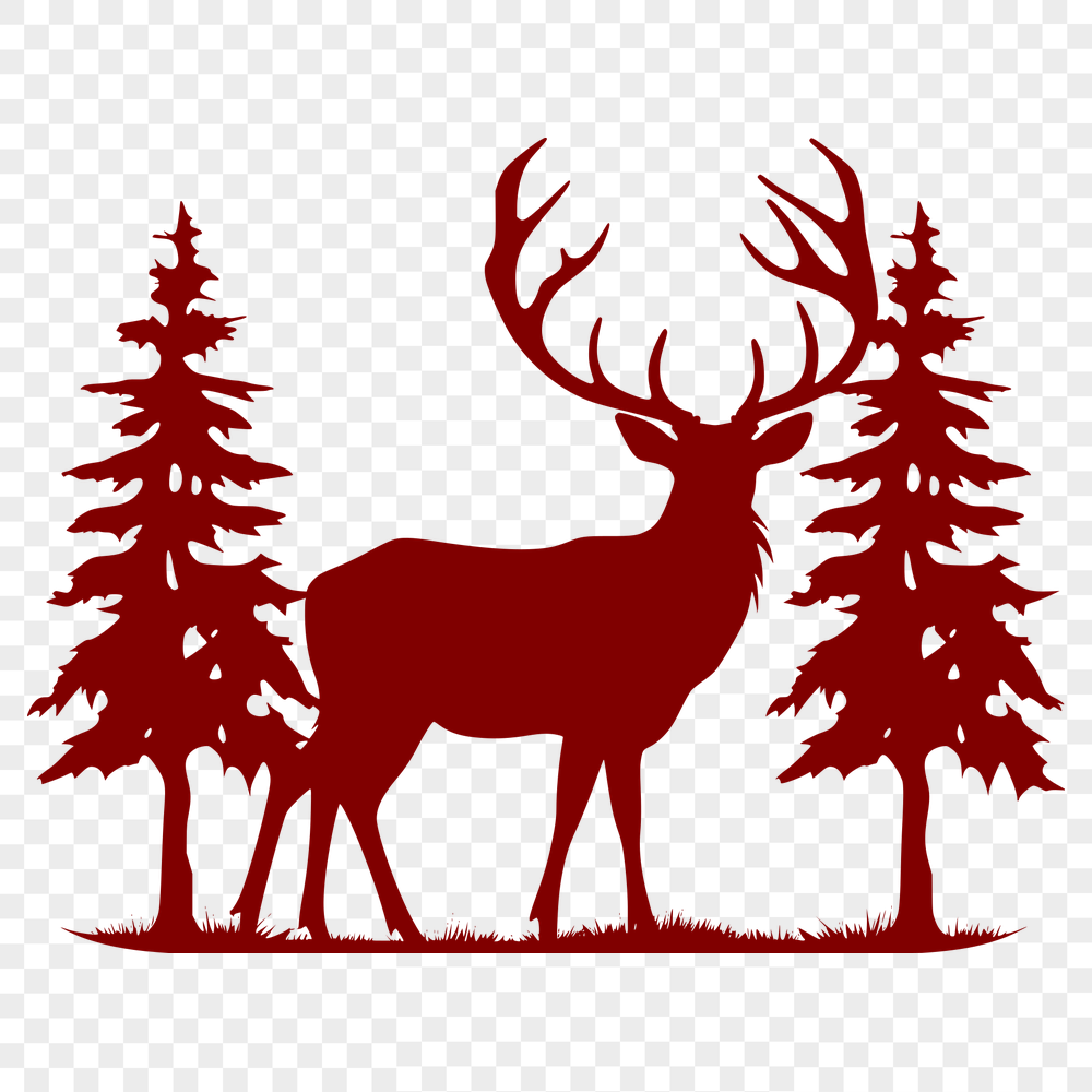 Free Creative Deer Drawing