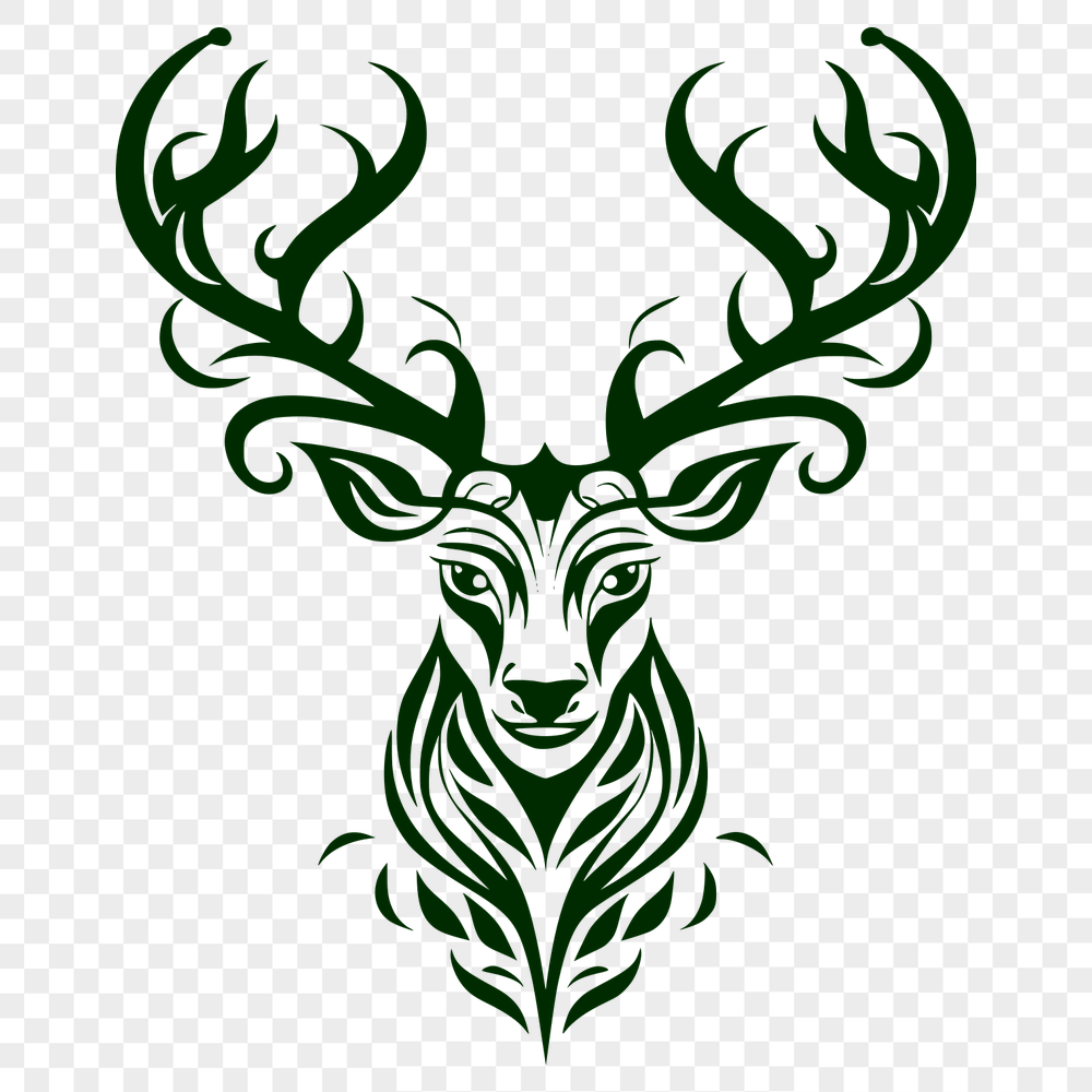 Free Artistic Deer Digital Artwork