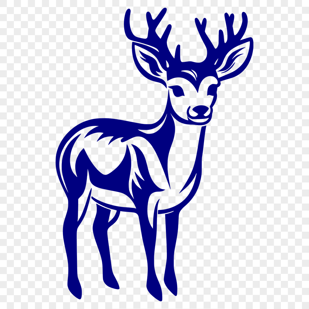 Standing Deer Digital Art