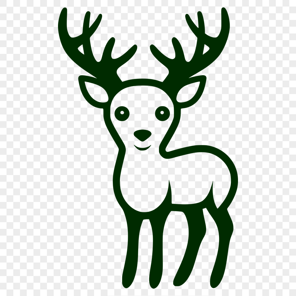 Free Stunning Deer Digital Artwork