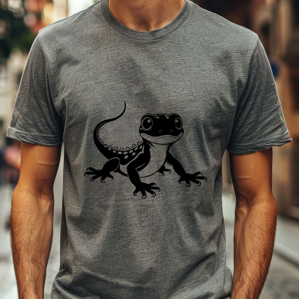 Salamander Graphic Illustration in Vector Format A high-quality SVG graphic of a salamander, ideal for use in digital designs, crafts, and print projects.