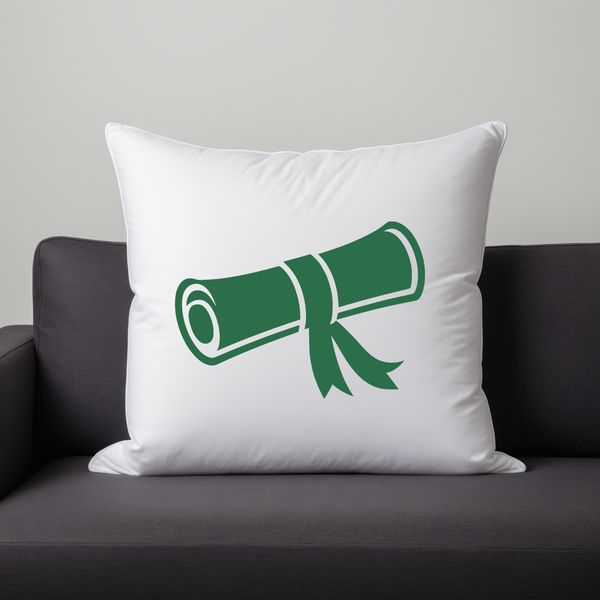 A digital vector illustration of an academic scroll, suitable for commercial or personal use.