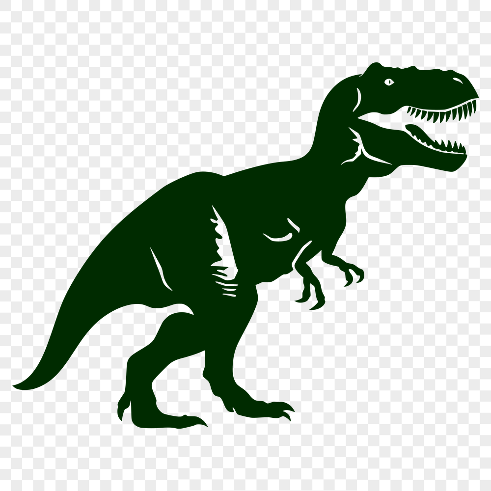 Creative Dinosaur In SVG