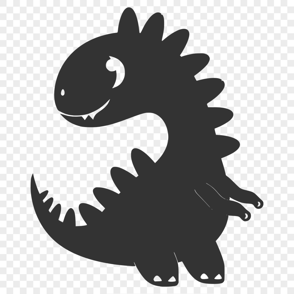 Beautiful Dinosaur Clip Art