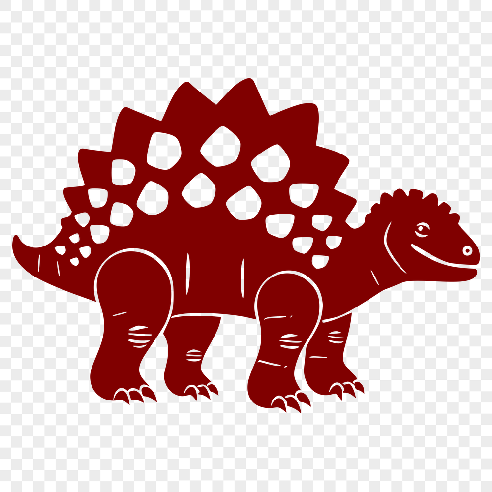 Beautiful Dinosaur Vector Image