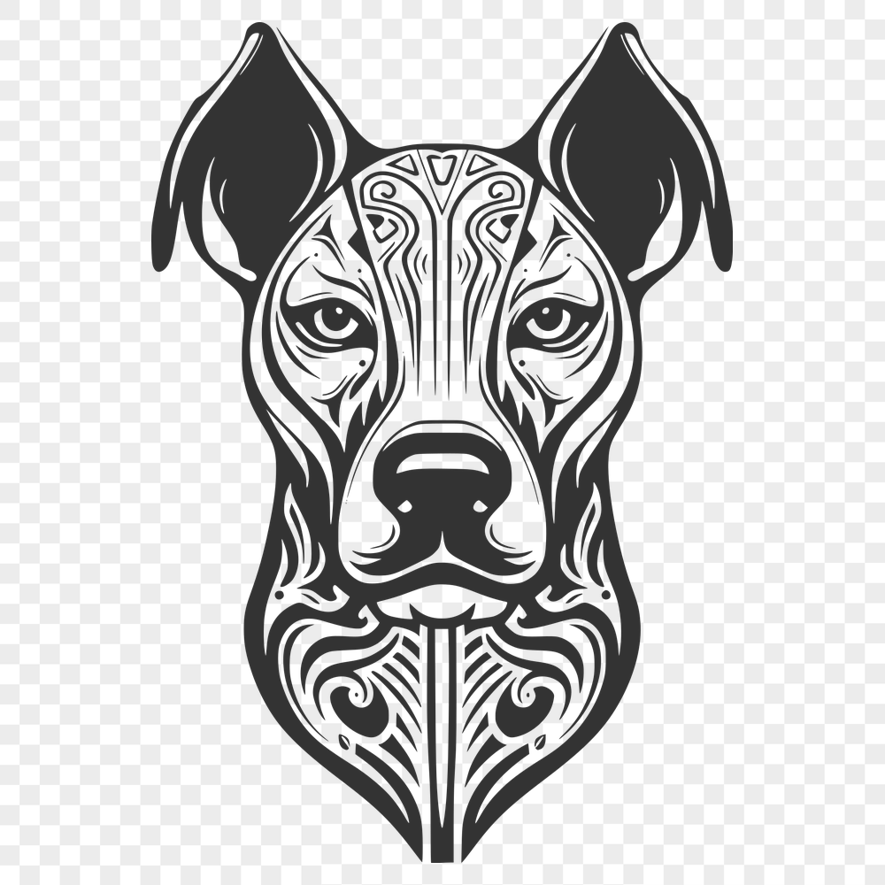 Creative Doberman Pinscher Illustration