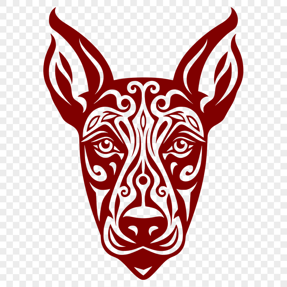 Stunning Doberman Pinscher - For Glowforge Project