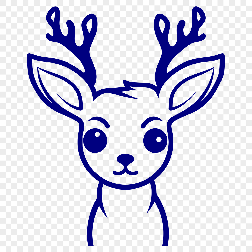 Creative Deer SVG