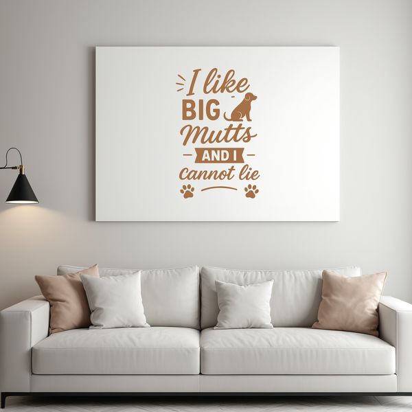 Colorful Vector Quote Art A digital illustration featuring a humorous quote about pets, suitable for vector graphics.