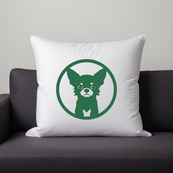 A free SVG design of a cute Chihuahua animal for commercial use with cutting machine compatibility.