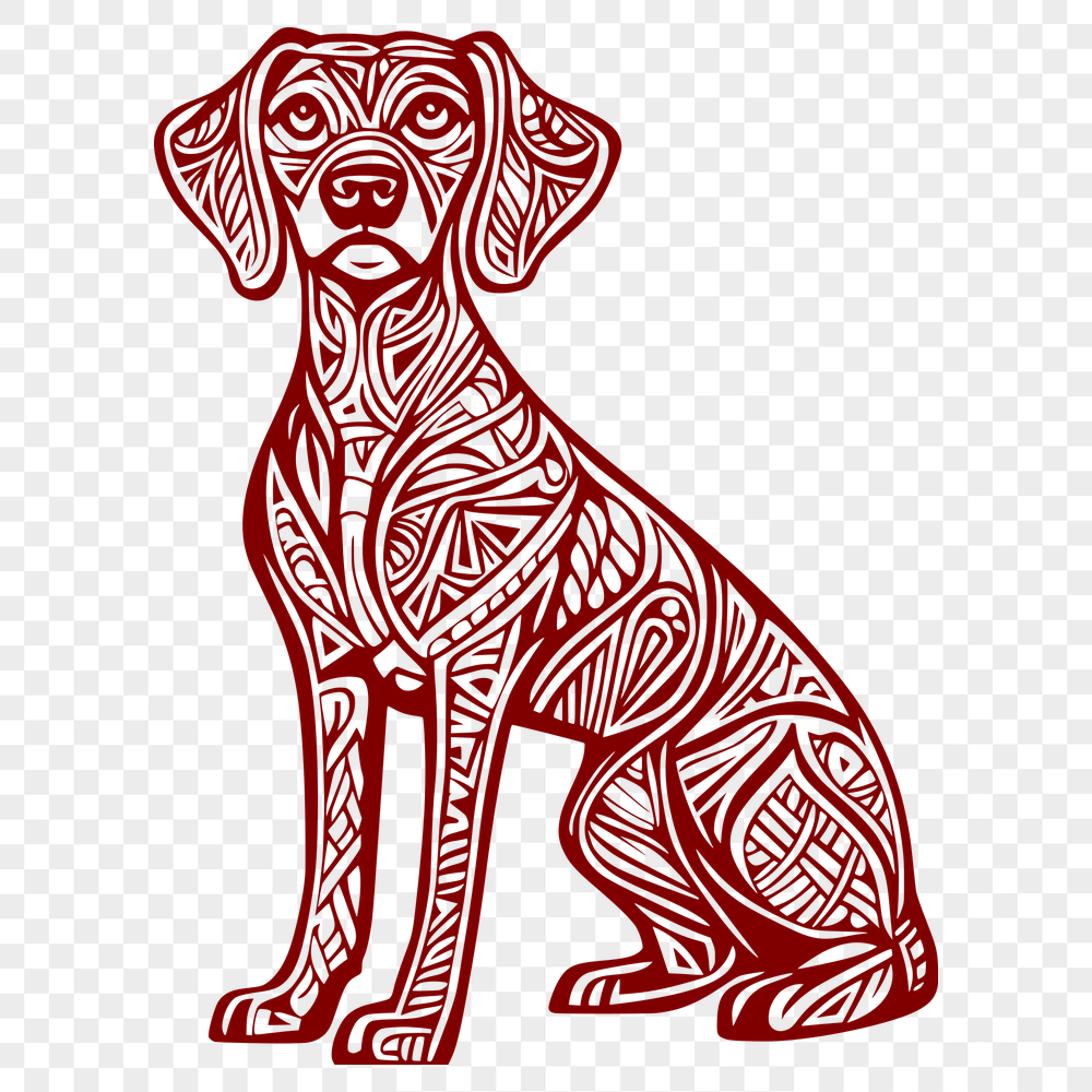 Free Unique Weimaraner Decal PNG - Commercial Use