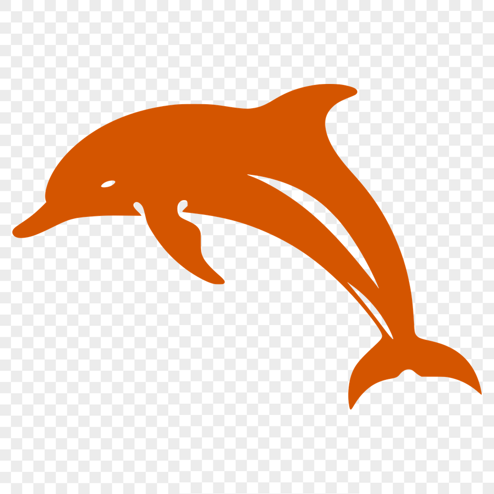 Free Stunning Dolphin Template