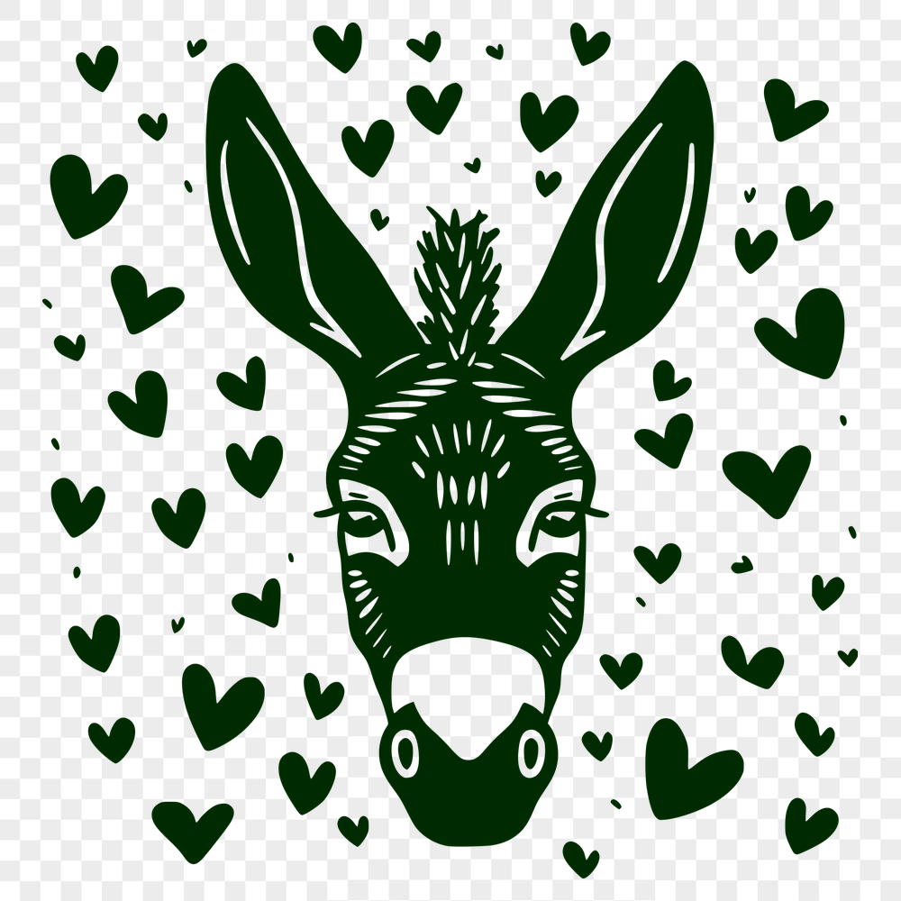 Free Unique Donkey Artwork