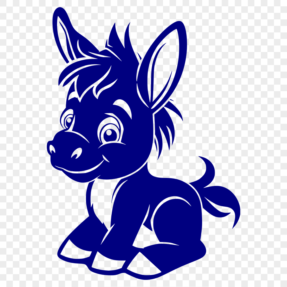 Beautiful Donkey Template