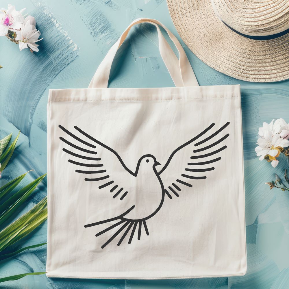 Stunning Dove Illustration A detailed illustration of a dove in various poses, suitable for vector design and cutting machine projects.
