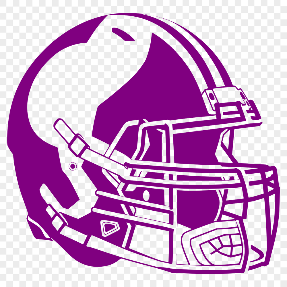 Football Icon with Helmet and Ball American football icon with a protective helmet and a ball