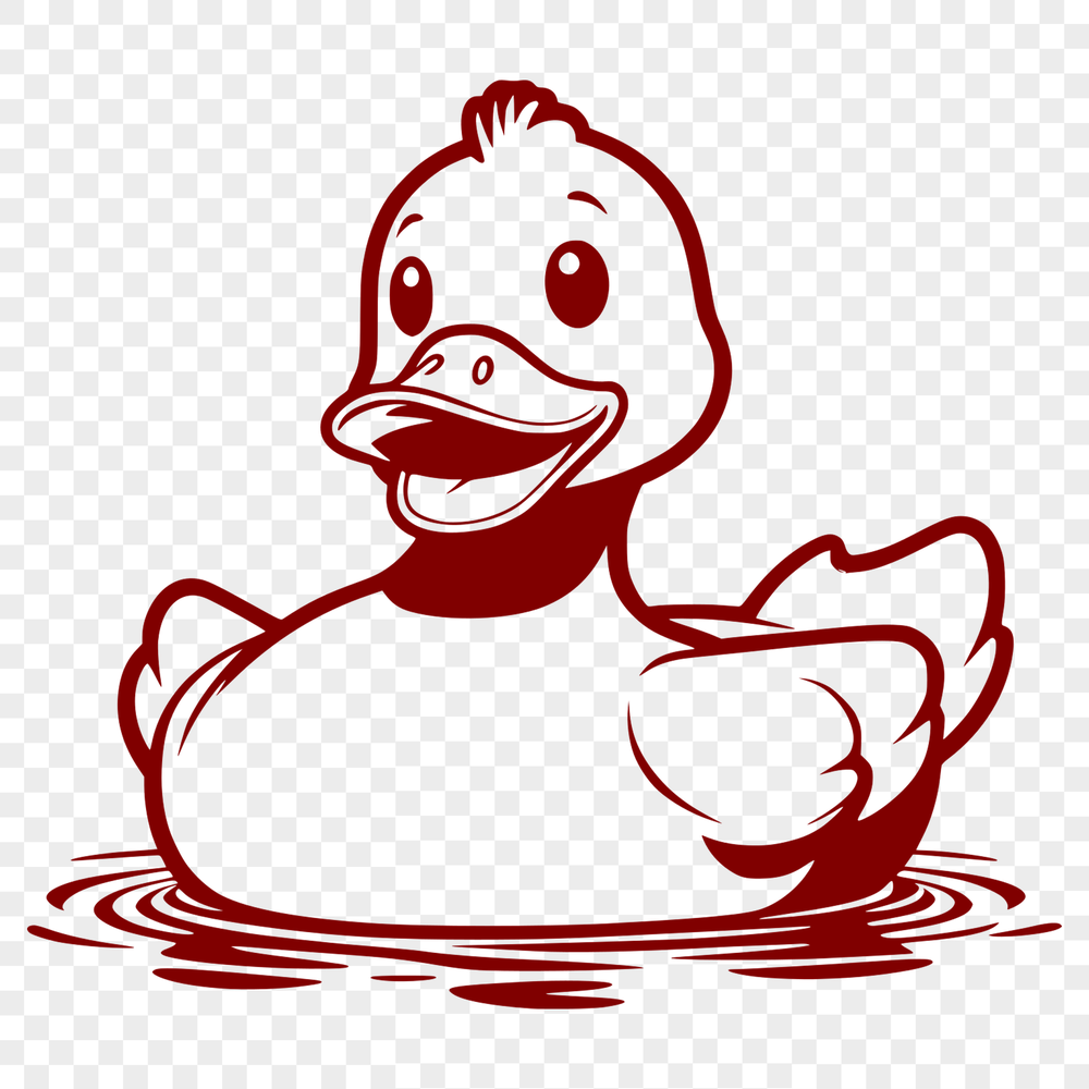 Quacking Good Vector Duck Illustration A high-quality digital illustration of a duck in vector format.