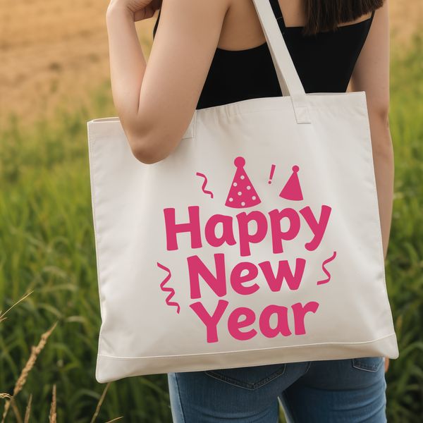 Illustrative vector design featuring the concept of new year with inspirational quotes.