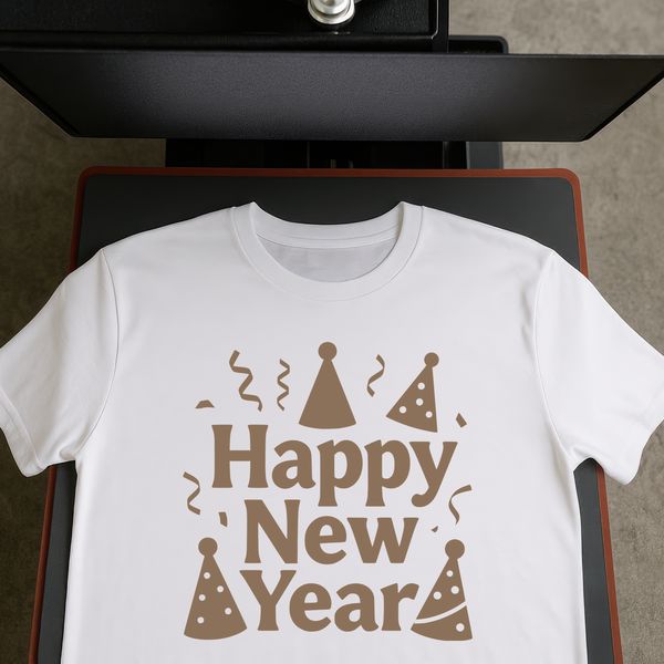 New Year's celebration vector illustration with quotes.