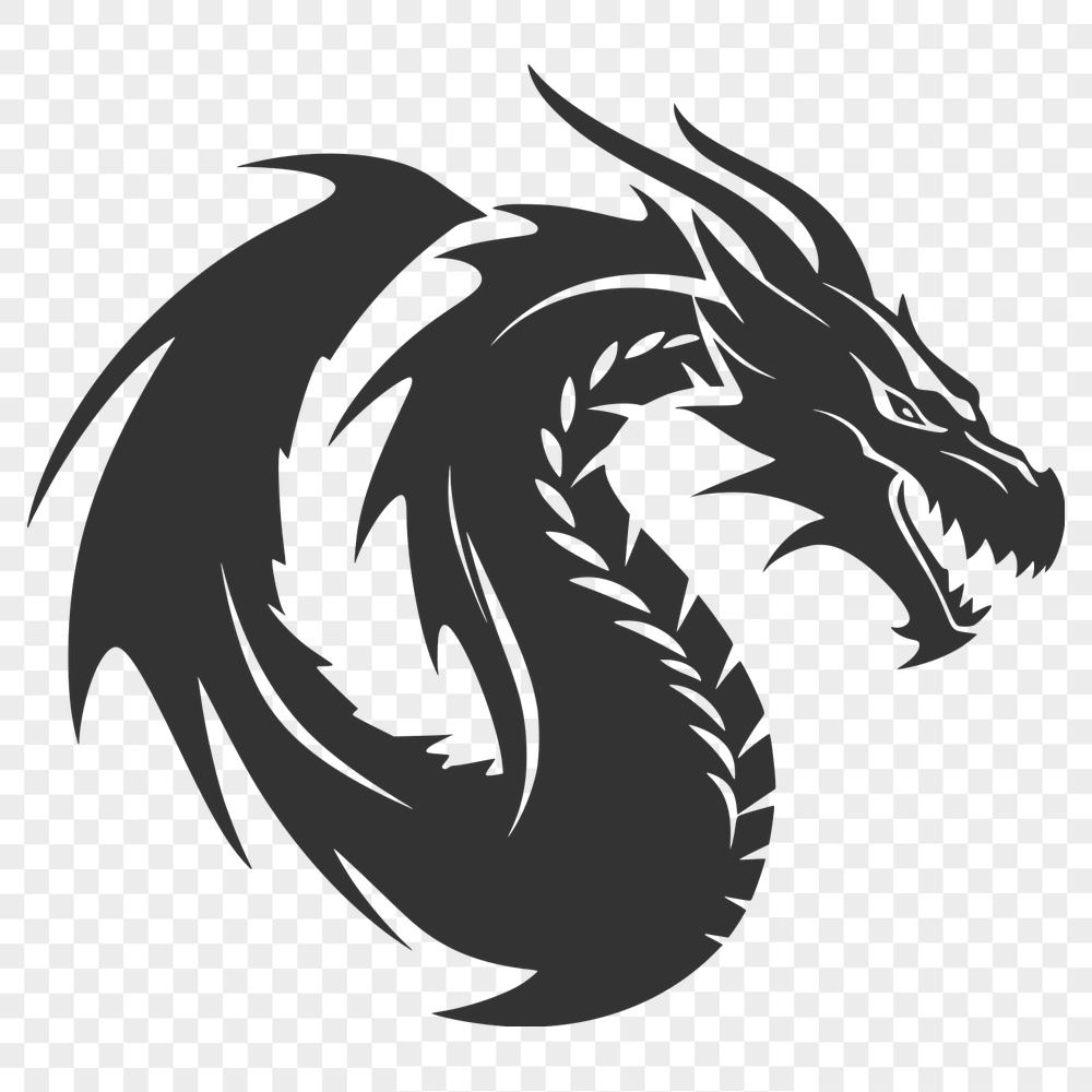 Creative Dragon - Laser Cutter PNG