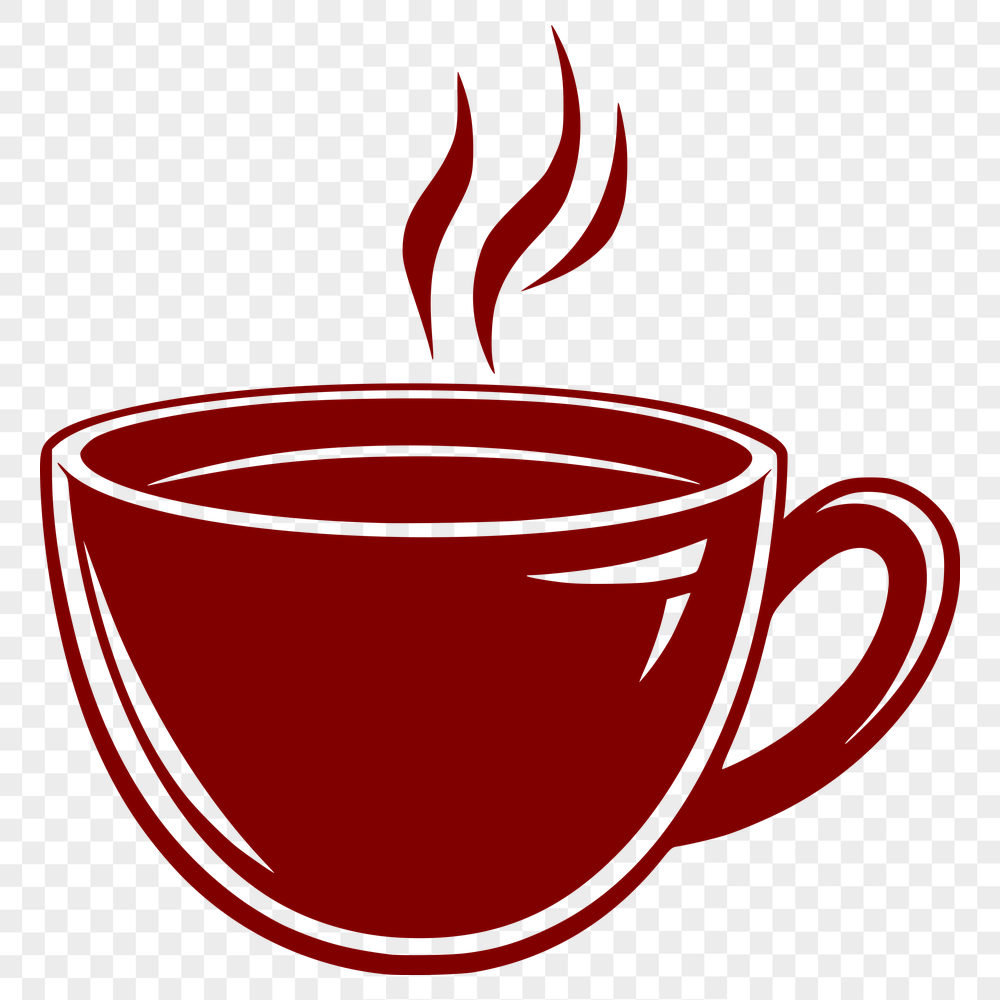 Artistic Coffee Cup In SVG - Free Download