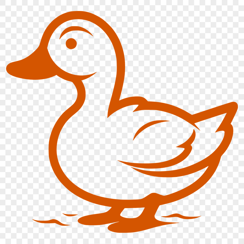 Unique Duck Printable Image