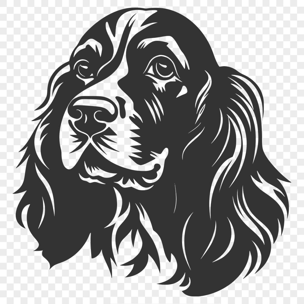 Free Unique Cocker Spaniel Clipart