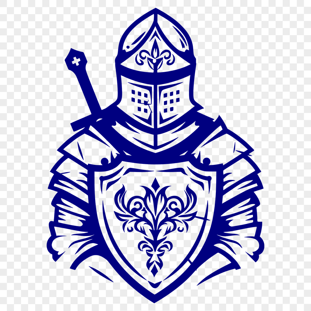 Beautiful Knight Vector Illustration