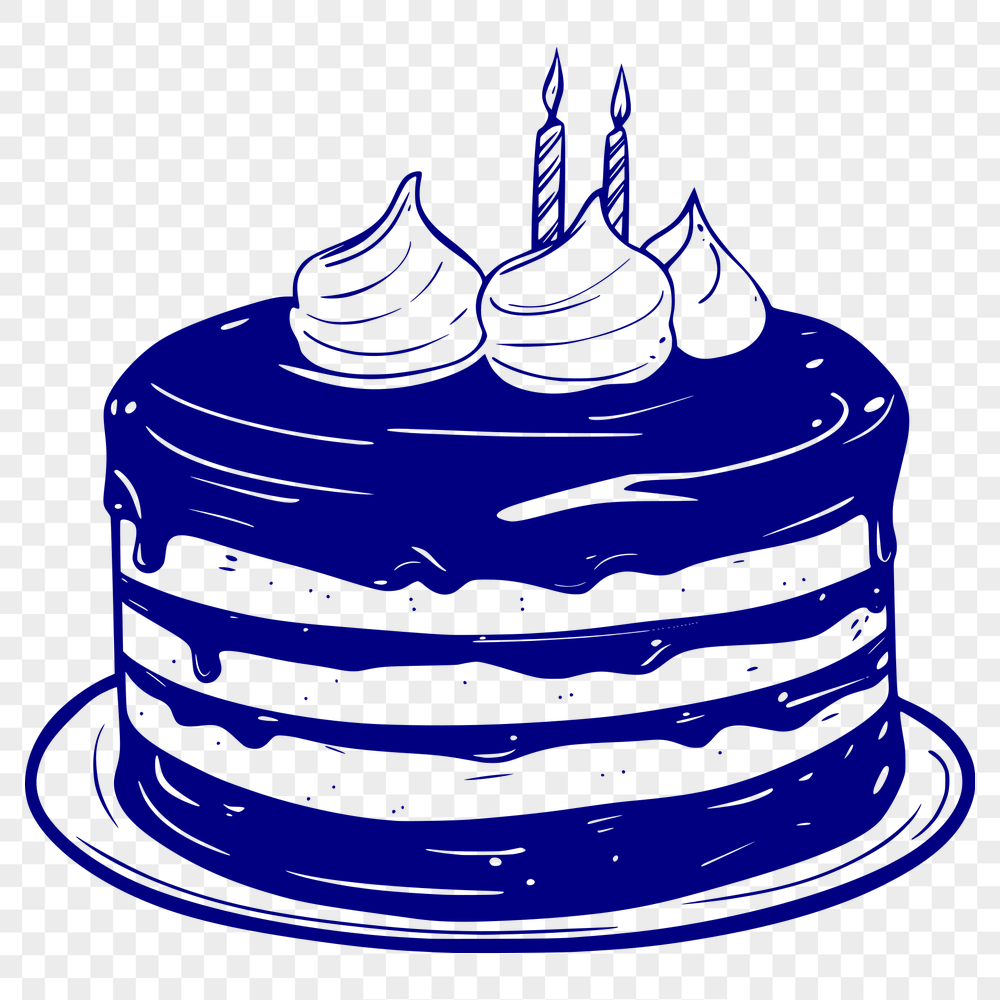 Free Cake In DXF Format - Free Download