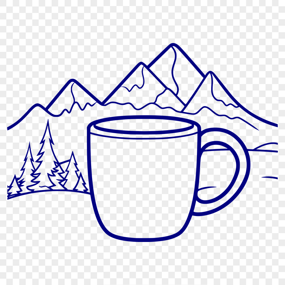 Stunning Cup - SVG For Commercial Use