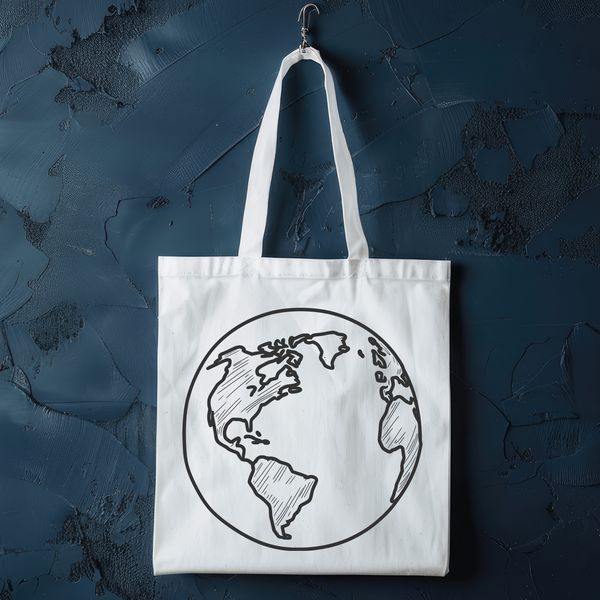 Beautiful digital globe illustration A detailed vector illustration of our planet Earth in a digital format.